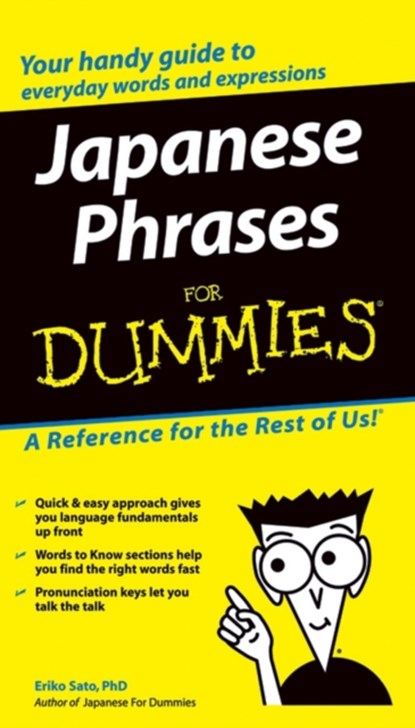 Japanese Phrases For Dummies, Eriko Sato - Paperback - 9780764572050
