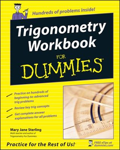 Trigonometry Workbook For Dummies, Mary Jane (Bradley University Sterling - Paperback - 9780764587818