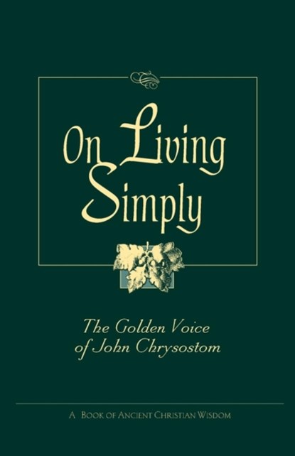 On Living Simply, WEYER,  Robert Van De - Paperback - 9780764800566