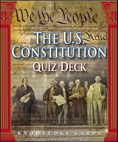 Us Constitution Quiz Deck-Card, Donald A. Ritchie - Gebonden - 9780764937897