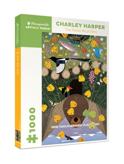 Charley Harper: The Rocky Mountains 1,000-Piece Jigsaw Puzzle, Charley Harper - Gebonden - 9780764954238
