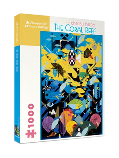 Coral Reef Jigsaw Puzzle 1000, Charley Harper - Gebonden - 9780764959455