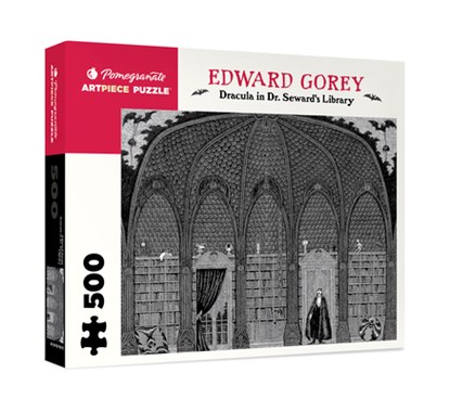 Dracula in Dr. Seward's Library 500-Piece Jigsaw Puzzle, Edward Gorey - Gebonden - 9780764961939