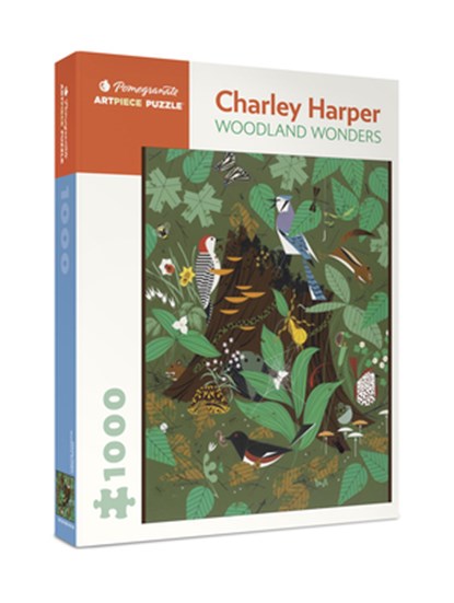 Charley Harper: Woodland Wonders 1,000-Piece Jigsaw Puzzle, Charley Harper - Gebonden - 9780764972157