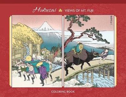 Hokusai 100 Views of Mt Fuji Adult Colouring Book, niet bekend - Paperback - 9780764984501