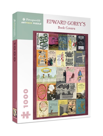Edward Gorey's Book Covers 1000-Piece Jigsaw Puzzle, Edward Gorey - Gebonden - 9780764984617