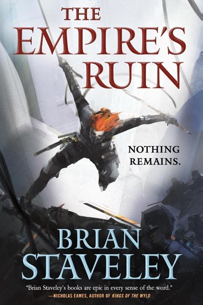 The Empire's Ruin, Brian Staveley - Paperback - 9780765389916