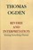 Reverie and Interpretation, Thomas H. Ogden - Gebonden - 9780765700766