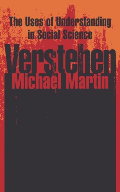 Verstehen, Michael Martin - Gebonden - 9780765800039