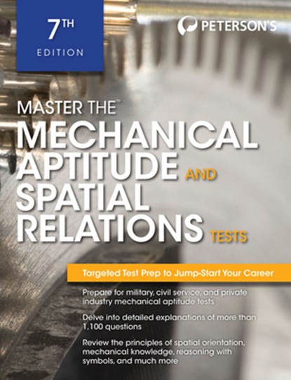 Master The Mechanical Aptitude and Spatial Relations Test, Peterson's - Paperback - 9780768928631