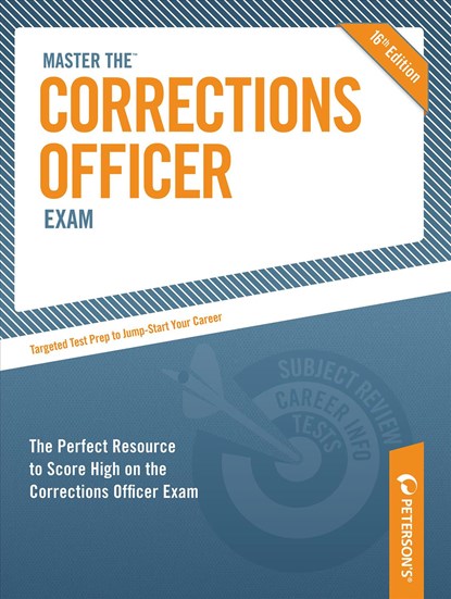 Master the Corrections Officer Exam, Peterson's - Paperback - 9780768928877