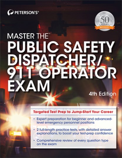 Master the Public Safety Dispatcher/911 Operator Exam, Peterson's - Paperback - 9780768939873
