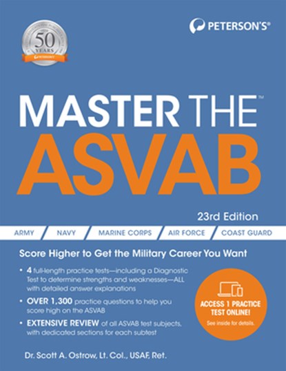 Master the ASVAB, Peterson's - Paperback - 9780768942415