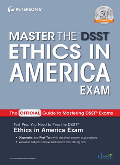 Master the DSST Ethics in America Exam, Peterson's - Paperback - 9780768944457