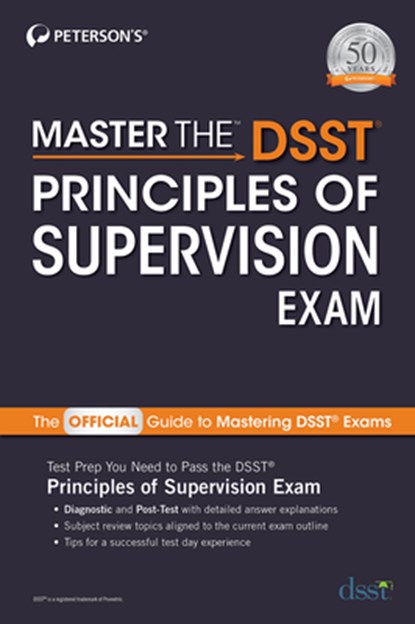 Master the DSST Principles of Supervision, Peterson's - Paperback - 9780768944723