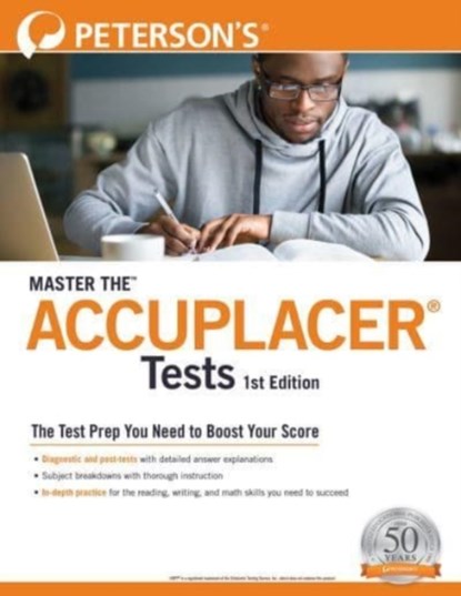 Master the™ ACCUPLACER® Tests, Peterson's - Paperback - 9780768945782
