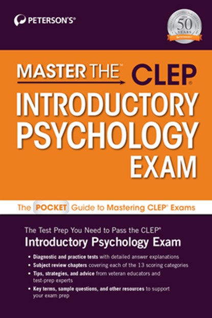Master The(tm) Clep(r) Introductory Psychology Exam, PETERSON'S,  Peterson's - Paperback - 9780768945980