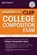 Master the CLEP College Composition, Peterson's - Paperback - 9780768946093