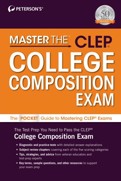 Master the CLEP College Composition, Peterson's - Paperback - 9780768946093
