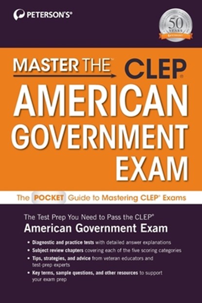 Master The(tm) Clep(c) American Government Exam, niet bekend - Paperback - 9780768946116