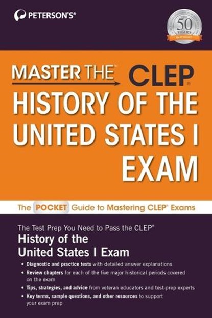 Master The(tm) Clep(c) History of the United States I Exam, niet bekend - Paperback - 9780768946123