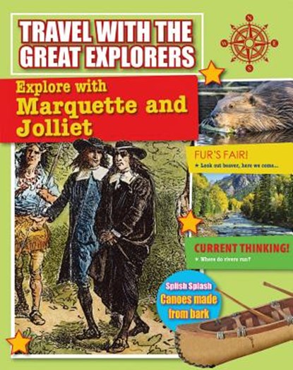 EXPLORE W/MARQUETTE & JOLLIET, O'Brien Cynthia - Gebonden - 9780778728504