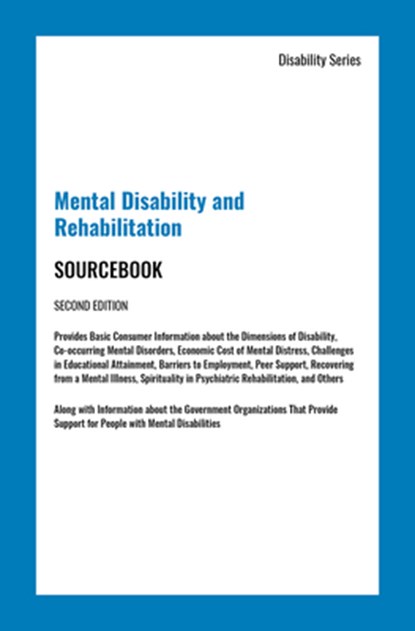 Mental Disability and Rehabilitation Sourcebook, Second Edition, James Chambers - Gebonden - 9780780821200