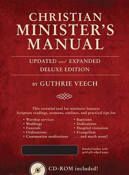 Christian Minister's Manual, VEECH,  Guthrie - Gebonden - 9780784733622