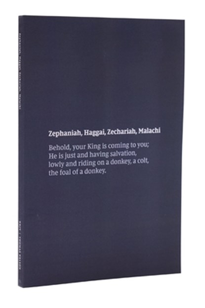 NKJV Bible Journal - Zephaniah, Haggai, Zechariah, Malachi: Holy Bible, New King James Version, Thomas Nelson Publishers - Paperback - 9780785236061