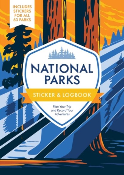 National Parks Sticker & Logbook, Editors of Chartwell Books - Paperback - 9780785844266