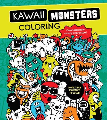 Kawaii Monsters Coloring Book, Editors of Chartwell Books - Paperback - 9780785844679