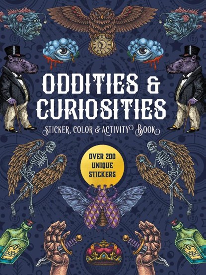 Oddities & Curiosities Sticker, Color & Activity Book, Editors of Chartwell Books - Paperback - 9780785846123
