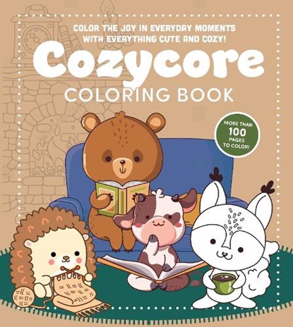 Cozycore Coloring Book: Color the Joy in Everyday Moments with Everything Cute and Cozy!, Editors of Chartwell Books - Paperback - 9780785847274