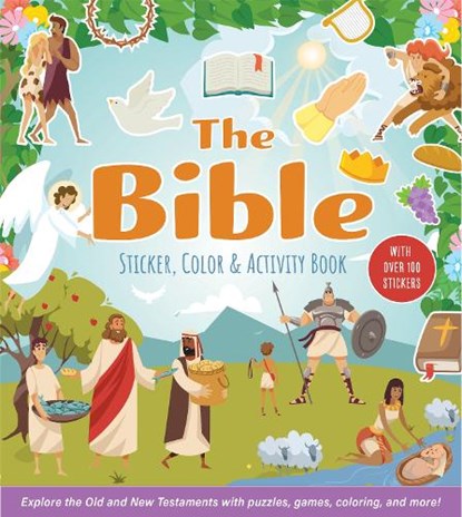 The Bible Sticker, Color & Activity Book, Editors of Chartwell Books - Paperback - 9780785847670