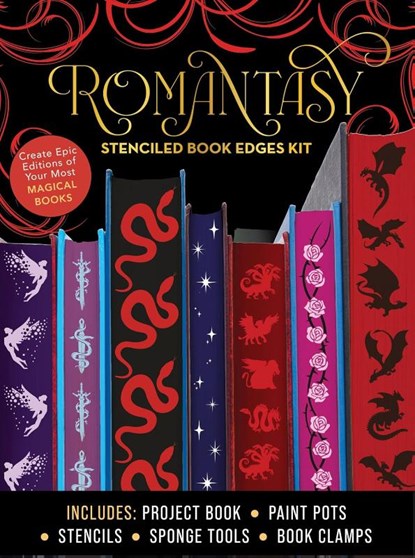 Romantasy Stenciled Book Edges Kit, Chartwell Books - Gebonden - 9780785847786