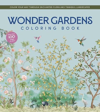 Wonder Gardens Coloring Book, Editors of Chartwell Books - Paperback - 9780785848752