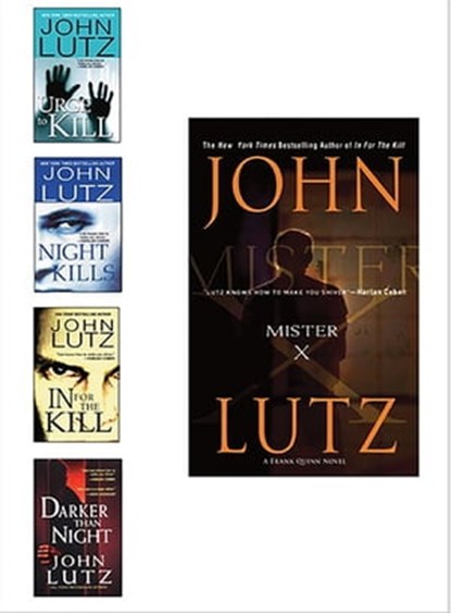 Mister X Bundle with Urge to Kill, Night Kills, In for the Kill, & Darker than Night, John Lutz - Ebook - 9780786027958