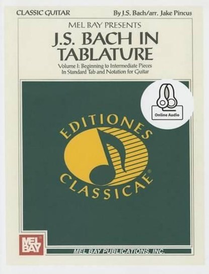 J. S. Bach in Tablature, Johann Sebastian Bach - Paperback - 9780786690886