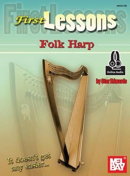 First Lessons Folk Harp, Laurie Star Edwards - Paperback - 9780786695270