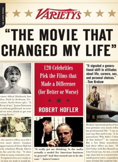 Variety's ""The Movie That Changed My Life"", Robert Hofler - Ebook - 9780786744091