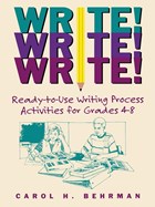 Write! Write! Write! | Carol H. Behrman | 