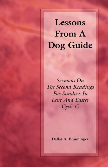 Lessons from a Dog Guide, Dallas A Brauninger - Paperback - 9780788019852