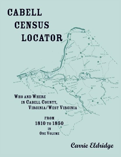 Cabell Census Locator, Carrie Eldridge - Paperback - 9780788429385
