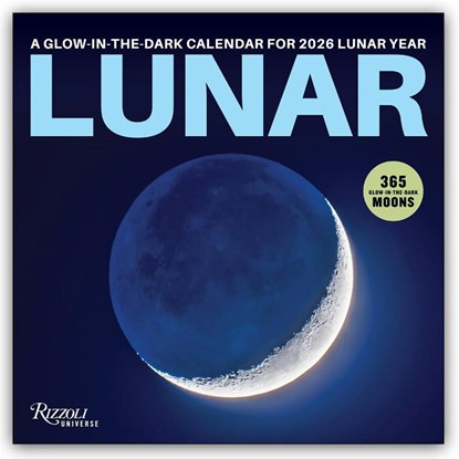 Lunar 2026 Wall Calendar, Rizzoli Universe - Paperback - 9780789348449