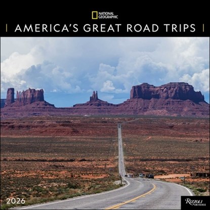National Geographic: America's Great Road Trips 2026 Wall Calendar, National Geographic - Gebonden - 9780789348456