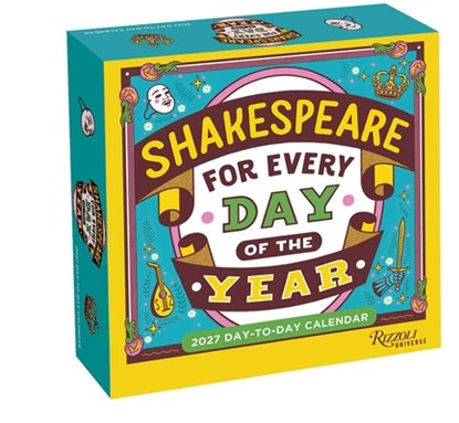 Shakespeare for Every Day of the Year 2027 Day-to-Day Calendar, Allie Esiri - Paperback - 9780789349095