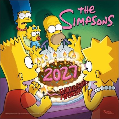 The Simpsons 2027 Wall Calendar, Matt Groening - Gebonden - 9780789349668