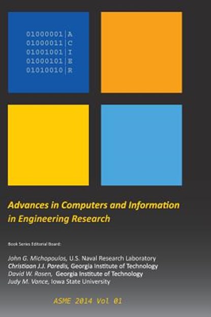 Advances in Computers and Information in Engineering Research, John Michopoulos ; David Rosen ; Chris Paredis - Gebonden - 9780791860328