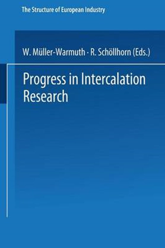 Progress in Intercalation Research