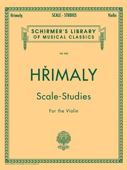 HRIMALY SCALE-STUDIES FOR THE VIOLIN, UNKNOWN - Paperback - 9780793525683